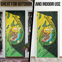 Hawaii Surfing Mango Door Cover Manako Polynesian Fish Hook LT14 - Polynesian Pride