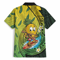 Hawaii Surfing Mango Hawaiian Shirt Manako Polynesian Fish Hook LT14 - Polynesian Pride