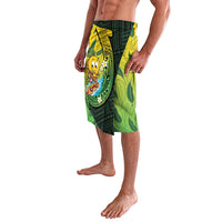 Hawaii Surfing Mango Lavalava Manako Polynesian Fish Hook LT14 - Polynesian Pride