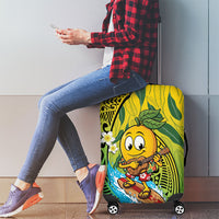 Hawaii Surfing Mango Luggage Cover Manako Polynesian Fish Hook LT14 - Polynesian Pride