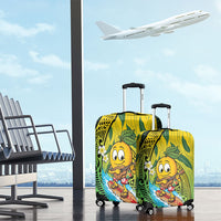 Hawaii Surfing Mango Luggage Cover Manako Polynesian Fish Hook LT14 - Polynesian Pride