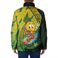 Hawaii Surfing Mango Padded Jacket Manako Polynesian Fish Hook LT14 - Polynesian Pride