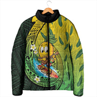 Hawaii Surfing Mango Padded Jacket Manako Polynesian Fish Hook LT14 - Polynesian Pride