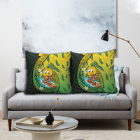 Hawaii Surfing Mango Pillow Cover Manako Polynesian Fish Hook LT14 - Polynesian Pride