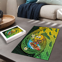 Hawaii Surfing Mango Puzzle Manako Polynesian Fish Hook LT14 - Polynesian Pride