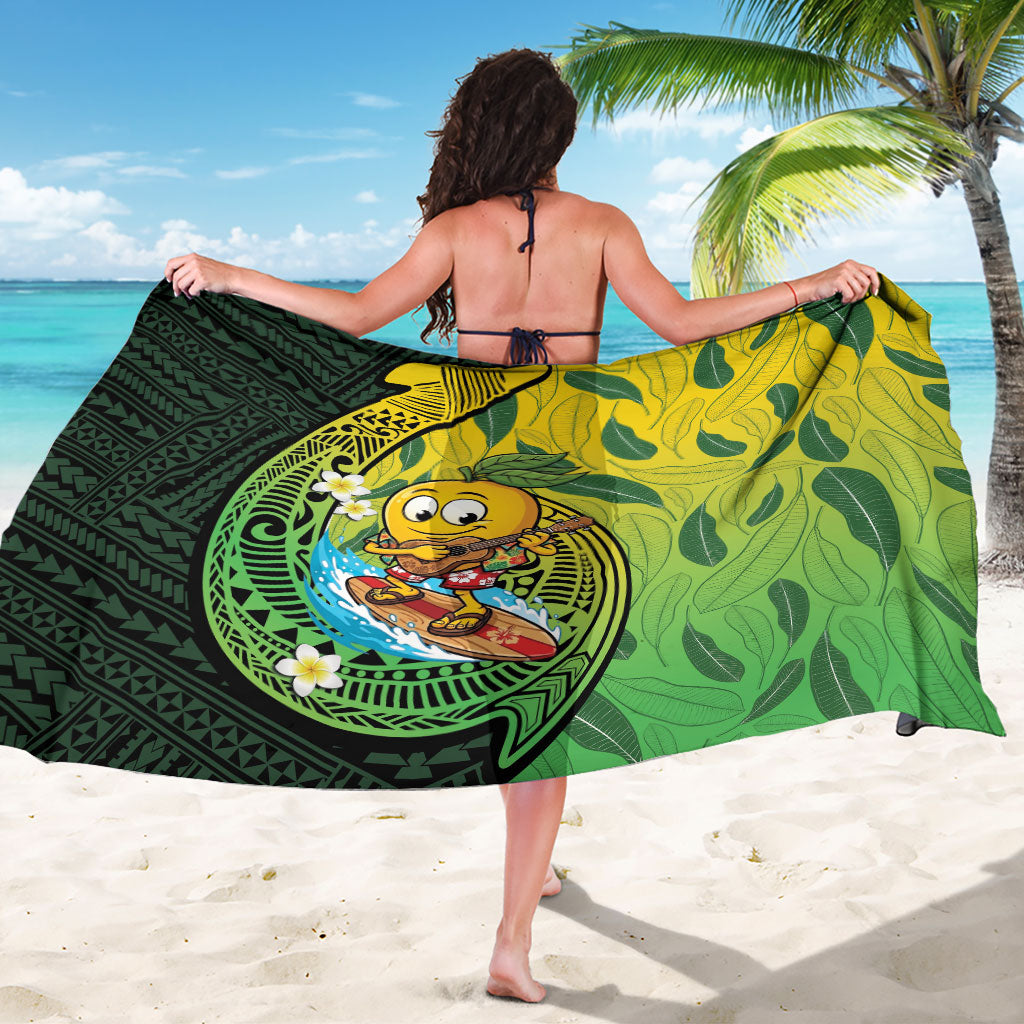 Hawaii Surfing Mango Sarong Manako Polynesian Fish Hook LT14 - Polynesian Pride