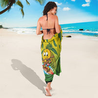 Hawaii Surfing Mango Sarong Manako Polynesian Fish Hook LT14 - Polynesian Pride