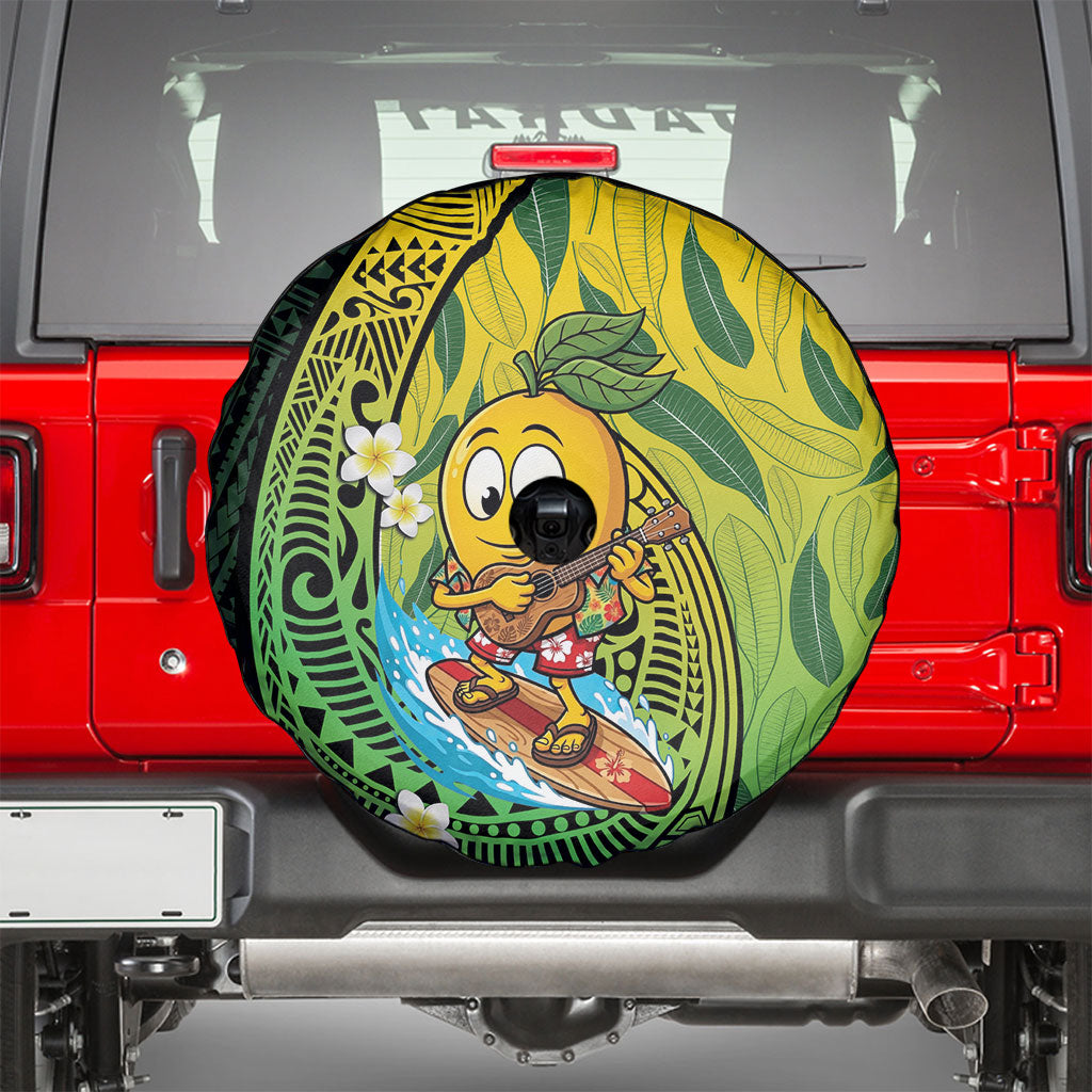 Hawaii Surfing Mango Spare Tire Cover Manako Polynesian Fish Hook LT14 - Polynesian Pride