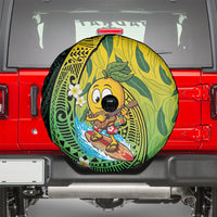 Hawaii Surfing Mango Spare Tire Cover Manako Polynesian Fish Hook LT14 - Polynesian Pride
