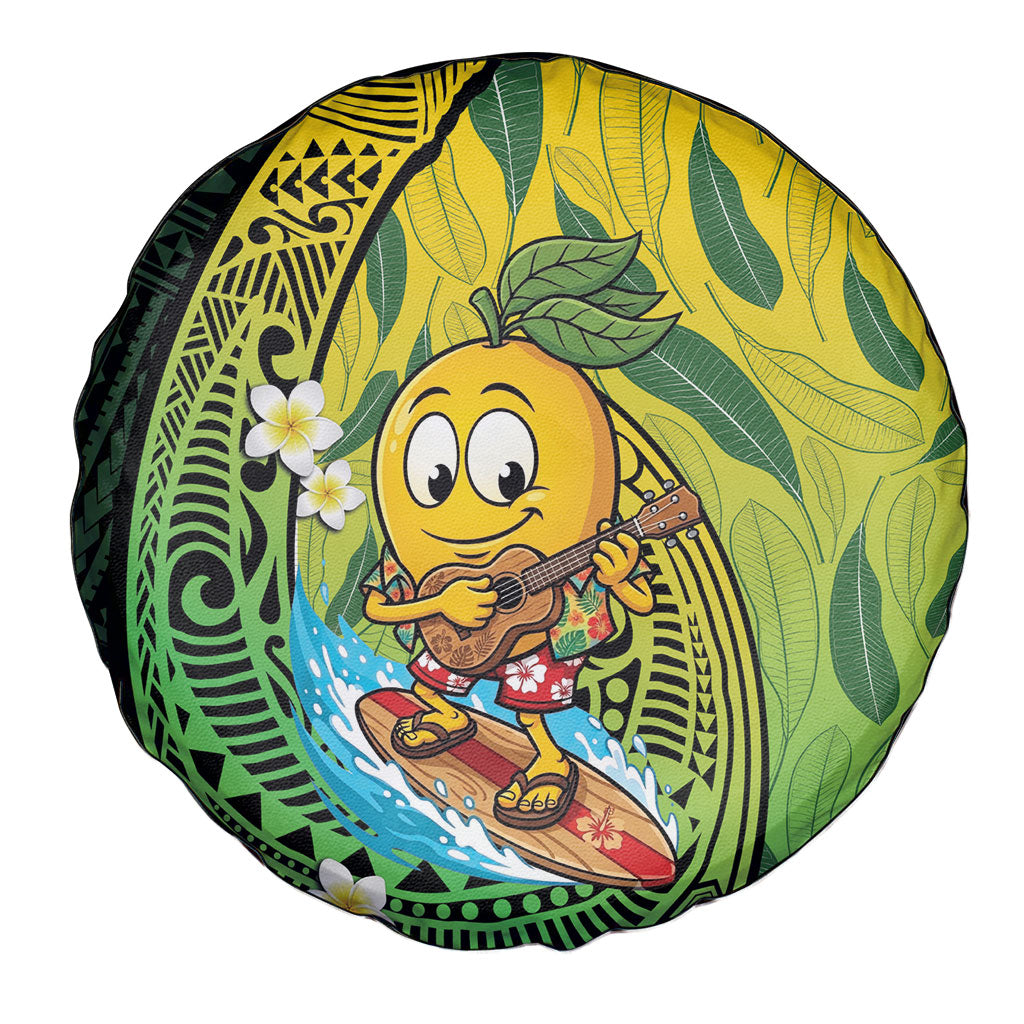 Hawaii Surfing Mango Spare Tire Cover Manako Polynesian Fish Hook LT14 - Polynesian Pride