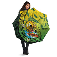 Hawaii Surfing Mango Umbrella Manako Polynesian Fish Hook LT14 - Polynesian Pride