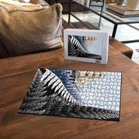 Personalised New Zealand Pakeha Puzzle Kiwi Silver Fern and Sailing Ship Compass LT14 - Polynesian Pride