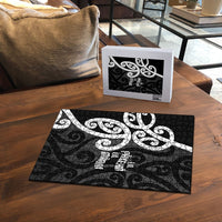 Lil Pakeha Lil Maori New Zealand Puzzle Kiwi Proud Mangopare Pattern LT14 - Polynesian Pride