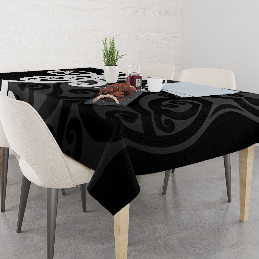 Lil Pakeha Lil Maori New Zealand Tablecloth Kiwi Proud Mangopare Pattern LT14 - Polynesian Pride