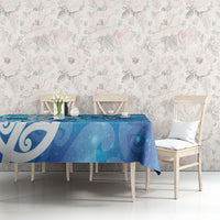 Hammerhead Shark Tattoo New Zealand Tablecloth Maori Galaxy Mangopare Pattern LT14 - Polynesian Pride