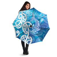 Hammerhead Shark Tattoo New Zealand Umbrella Maori Galaxy Mangopare Pattern LT14 - Polynesian Pride