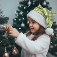 Lime Palaka Hawaii Cowboy Christmas Santa Hat Puakenikeni Lei Paniolo Papale Seamless Vibes LT14 - Polynesian Pride
