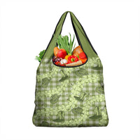 Lime Palaka Hawaii Cowboy Grocery Bag Puakenikeni Lei Paniolo Papale Seamless Vibes LT14 1-pack One Size Lime - Polynesian Pride