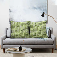 Lime Palaka Hawaii Cowboy Pillow Cover Puakenikeni Lei Paniolo Papale Seamless Vibes LT14 - Polynesian Pride