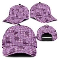 Purple Palaka Hawaii Cowboy Classic Cap Puakenikeni Lei Paniolo Papale Seamless Vibes LT14 - Polynesian Pride