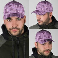 Purple Palaka Hawaii Cowboy Classic Cap Puakenikeni Lei Paniolo Papale Seamless Vibes LT14 - Polynesian Pride