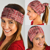 Red Palaka Hawaii Cowboy Neck Gaiter Puakenikeni Lei Paniolo Papale Seamless Vibes LT14 - Polynesian Pride