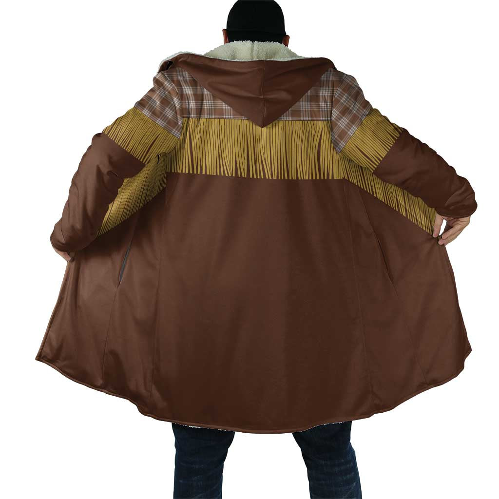 Aloha Hawaii Cowboy Custome Cloak Puakenikeni Lei Palaka Tassel Style - Polynesian Pride