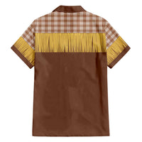 Aloha Hawaii Cowboy Custome Hawaiian Shirt Puakenikeni Lei Palaka Tassel Style LT14 - Polynesian Pride
