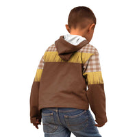 Aloha Hawaii Cowboy Custome Kid Hoodie Puakenikeni Lei Palaka Tassel Style LT14 - Polynesian Pride
