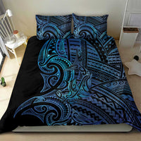 New Zealand Hammerhead Shark Bedding Set Maori Haehae Mangopare Galaxy - Polynesian Pride