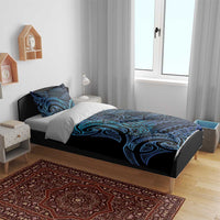 New Zealand Hammerhead Shark Bedding Set Maori Haehae Mangopare Galaxy - Polynesian Pride