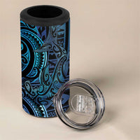 New Zealand Hammerhead Shark 4 in 1 Can Cooler Tumbler Maori Haehae Mangopare Galaxy LT14 - Polynesian Pride
