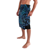 New Zealand Hammerhead Shark Lavalava Maori Haehae Mangopare Galaxy - Polynesian Pride
