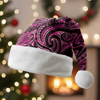 New Zealand Hammerhead Shark Christmas Santa Hat Maori Haehae Mangopare Pink LT14 Without Fur Pink - Polynesian Pride