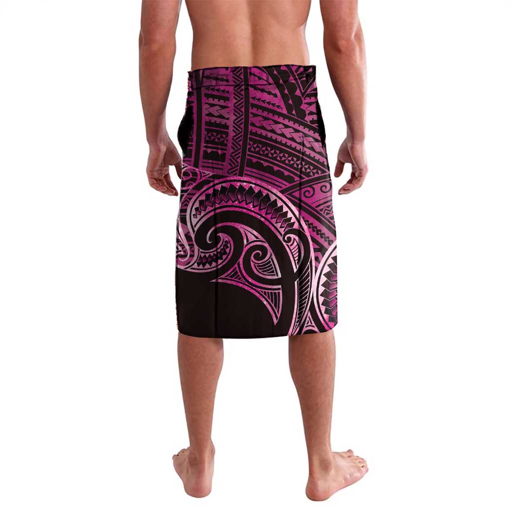 New Zealand Hammerhead Shark Lavalava Maori Haehae Mangopare Pink - Polynesian Pride