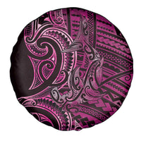 New Zealand Hammerhead Shark Spare Tire Cover Maori Haehae Mangopare Pink LT14 - Polynesian Pride