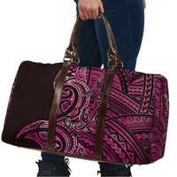 New Zealand Hammerhead Shark Travel Bag Maori Haehae Mangopare Pink LT14 - Polynesian Pride