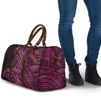 New Zealand Hammerhead Shark Travel Bag Maori Haehae Mangopare Pink LT14 - Polynesian Pride