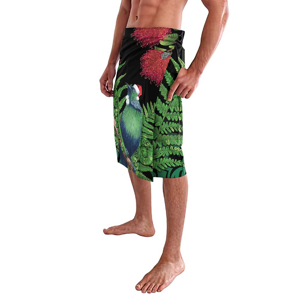 New Zealand Tui Bird Christmas Lavalava Maori Fern Mix Pohotukawa LT14 - Polynesian Pride