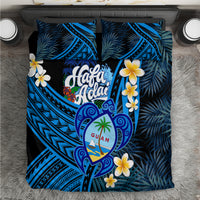 Hafa Adai Guam Bedding Set Guahan Sea Turtle Tropical Style LT14 Blue - Polynesian Pride