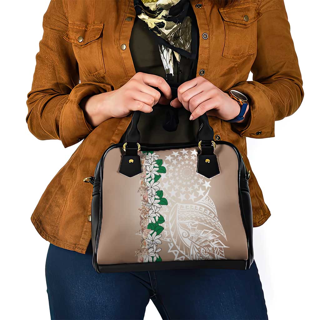 Cook Islands Tiare Maori With Conch Shell Shoulder Handbag 2025 Pasifika Polynesian Tattoo