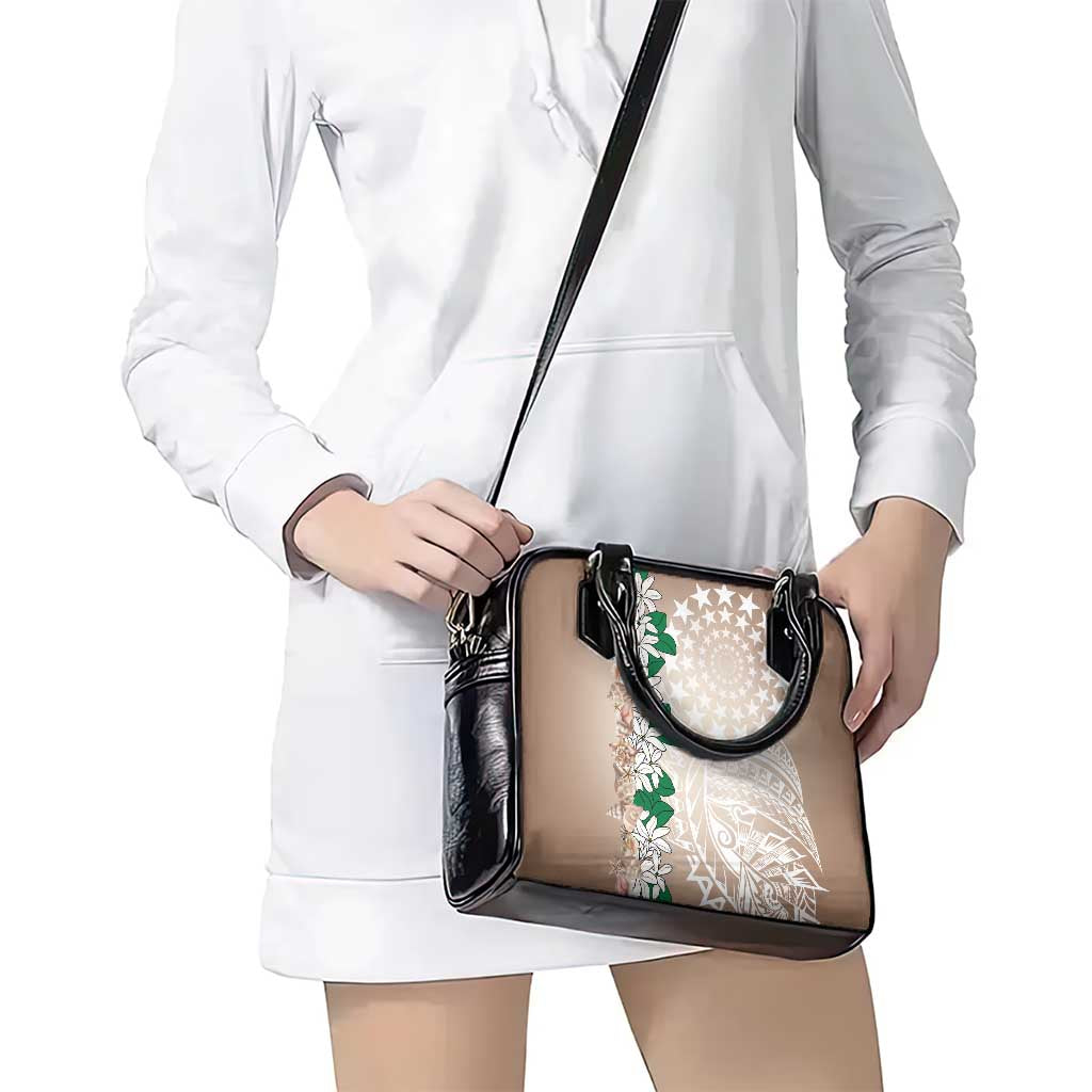 Cook Islands Tiare Maori With Conch Shell Shoulder Handbag 2025 Pasifika Polynesian Tattoo