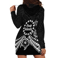Kia Orana Cook Islands Hoodie Dress 2025 Pasifika Polynesian Turtle Black Color LT14 - Polynesian Pride