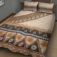 Bula Fiji Quilt Bed Set 2025 Pasifika Traditional Fijian Masi LT14 - Polynesian Pride
