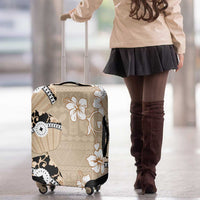 Bula Fiji Iri Buli Luggage Cover Woven Fan With Fijian Tapa LT14 - Polynesian Pride