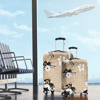 Bula Fiji Iri Buli Luggage Cover Woven Fan With Fijian Tapa LT14 - Polynesian Pride