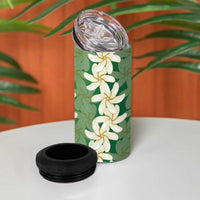 Ia Orana Tahiti Tiare Maori Seamless Style 4 in 1 Can Cooler Tumbler LT14 - Polynesian Pride