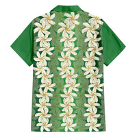 Ia Orana Tahiti Tiare Maori Seamless Style Family Matching Short Sleeve Bodycon Dress and Hawaiian Shirt LT14 - Polynesian Pride