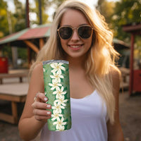 Ia Orana Tahiti Tiare Maori Seamless Style Skinny Tumbler LT14 - Polynesian Pride