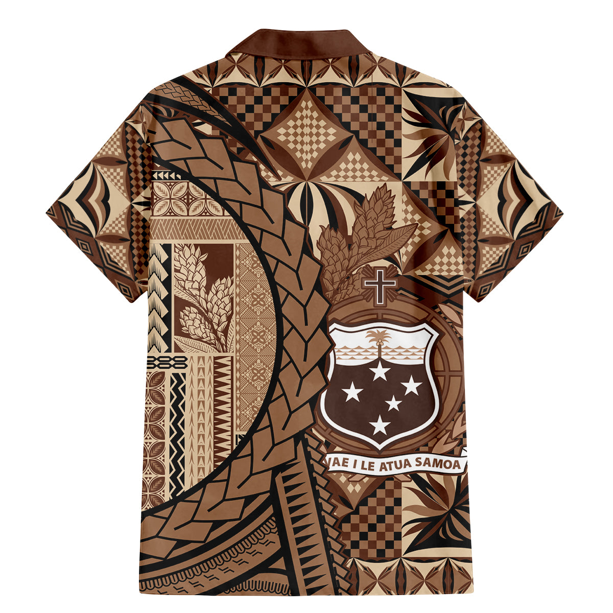 Samoa Siapo Family Matching Mermaid Dress and Hawaiian Shirt Happy Independence Day Vintage Vibes LT14 - Polynesian Pride